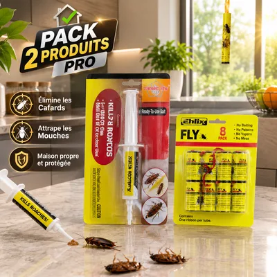 Pack Anti-Cafards & Anti-Mouches — 1