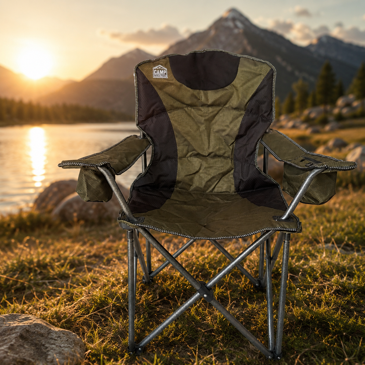 Chaise de camping pliante