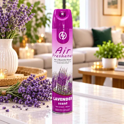 Désodorisant d'Intérieur en Spray 360 ml – 5 Parfums — 6