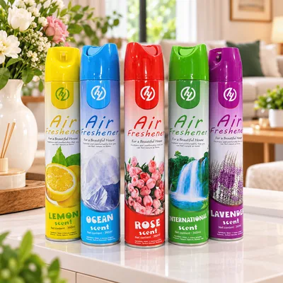 Désodorisant d'Intérieur en Spray 360 ml – 5 Parfums — 1