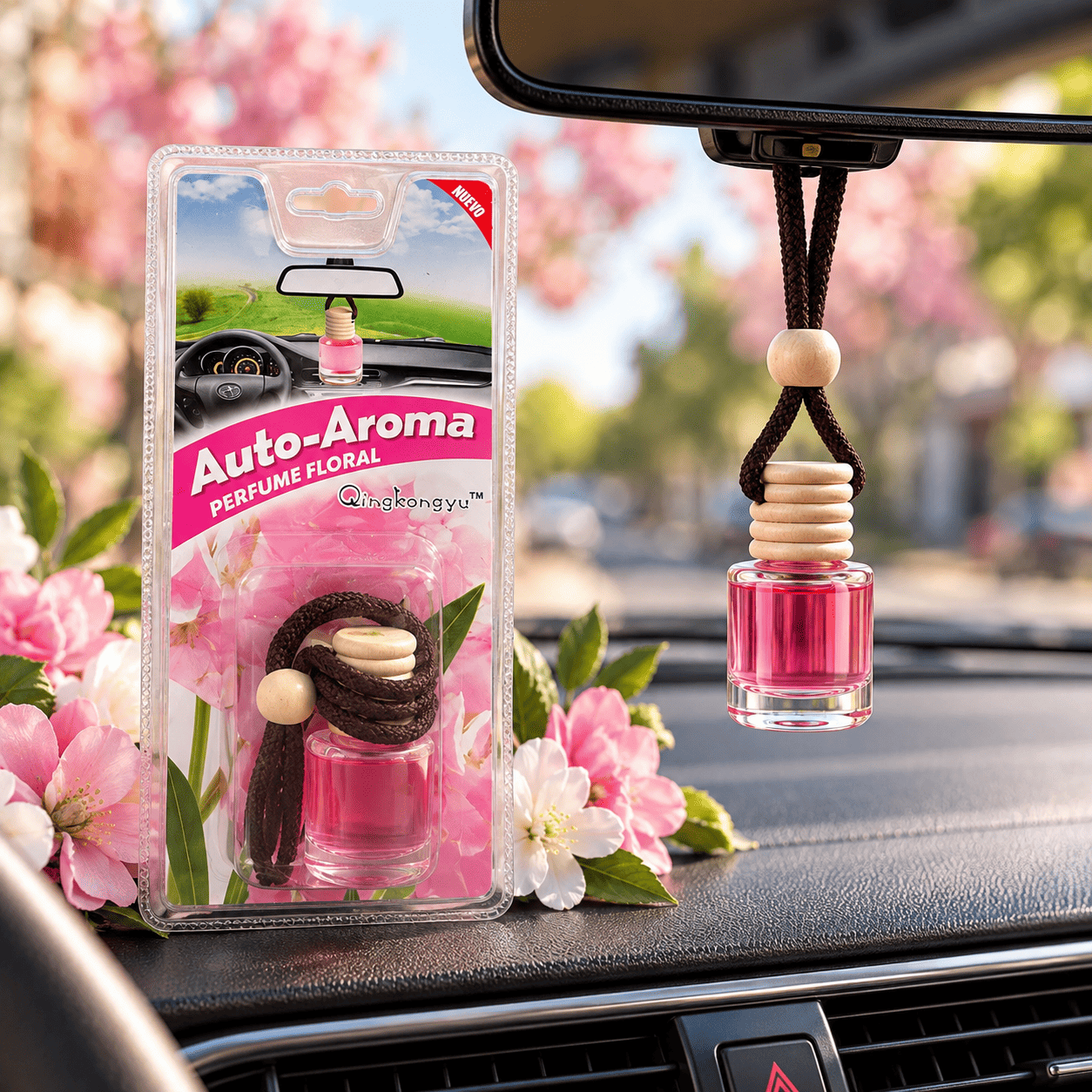 Parfum Suspendu pour Voiture – Plusieurs Senteurs