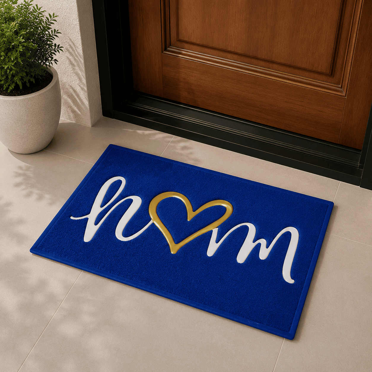 سجادة مدخل مانعة للانزلاق Home بقلب – لونان — 4